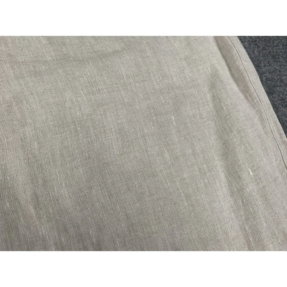 Club Room Luxury 100% Linen Pants Mens Large Natural Khaki Drawstring
